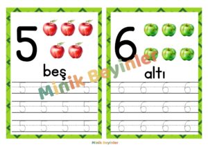 SAYI KARTLARI 3