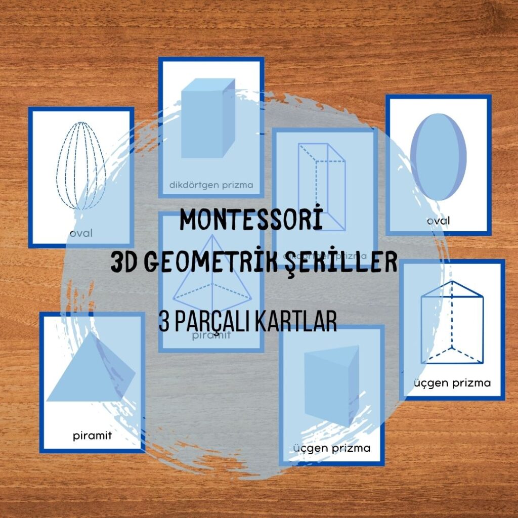 3D Geometrik Şekiller Kartları Nedir? 1