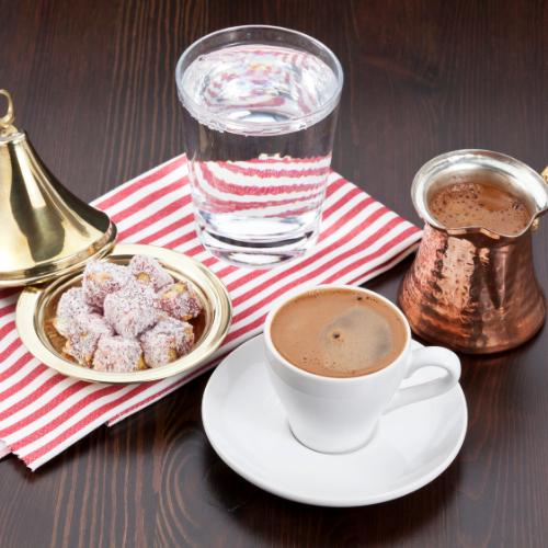 türk kahvesi ikramı