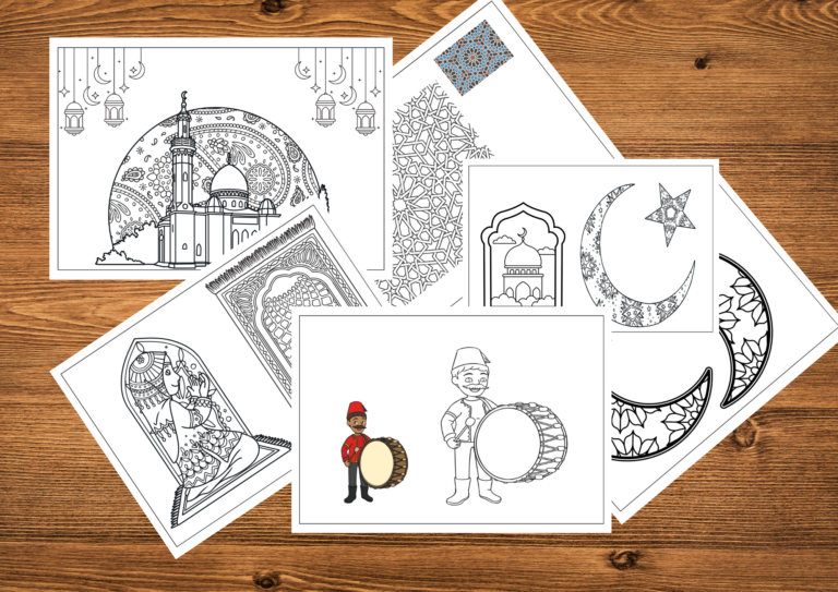 RAMAZAN BOYAMA SAYFALARI