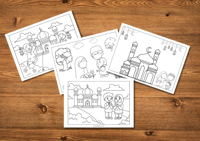 ramazan boyama sayfalari